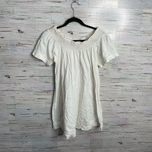 Roxy white dress size small